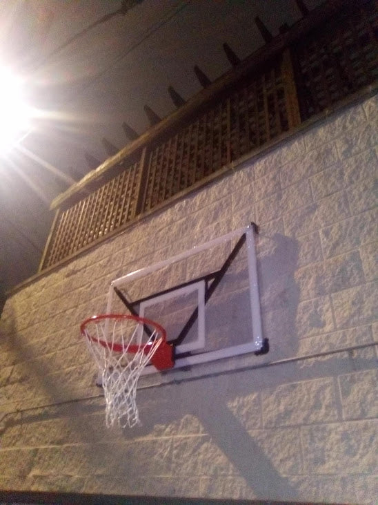 Silverback Fixed Height Wall Mounted Backboard and Rim System