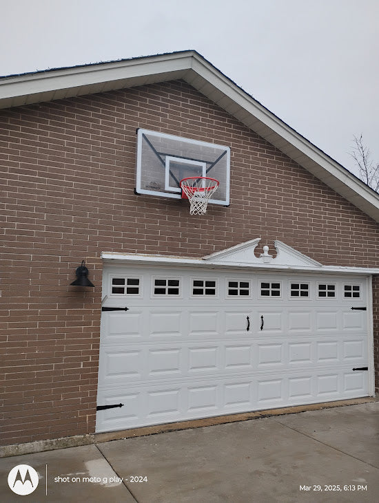 Silverback Fixed Height Wall Mounted Backboard and Rim System